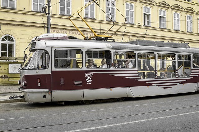 Tram in Prague