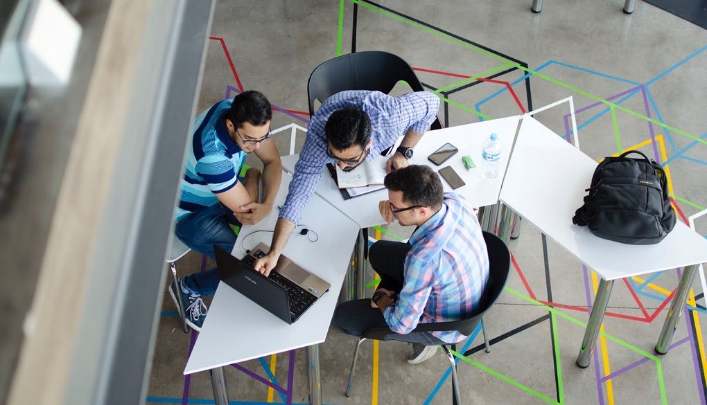 Meeting in high-tech company