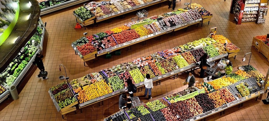 Supermarket in the Czech Republic