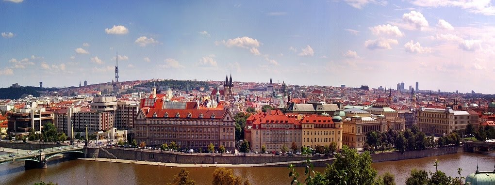 Panorama of Prague