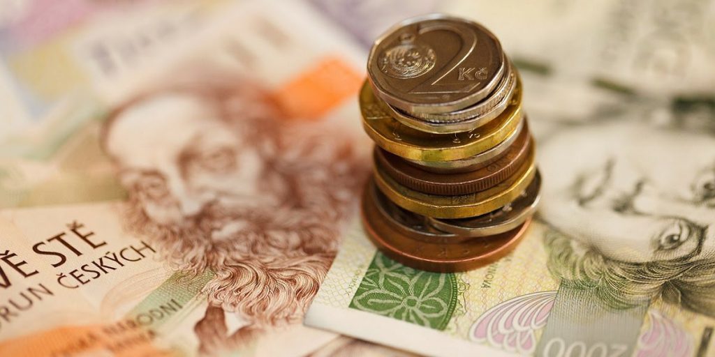 Czech banknotes and coins