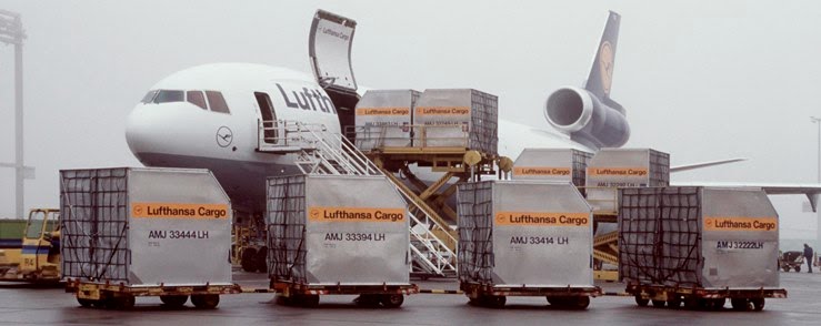 International shipping with Lufthansa