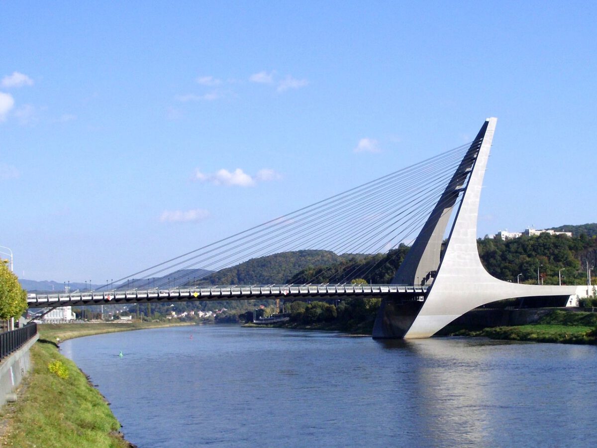 העיירה Ústí nad Labem