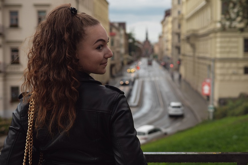 A student in Brno