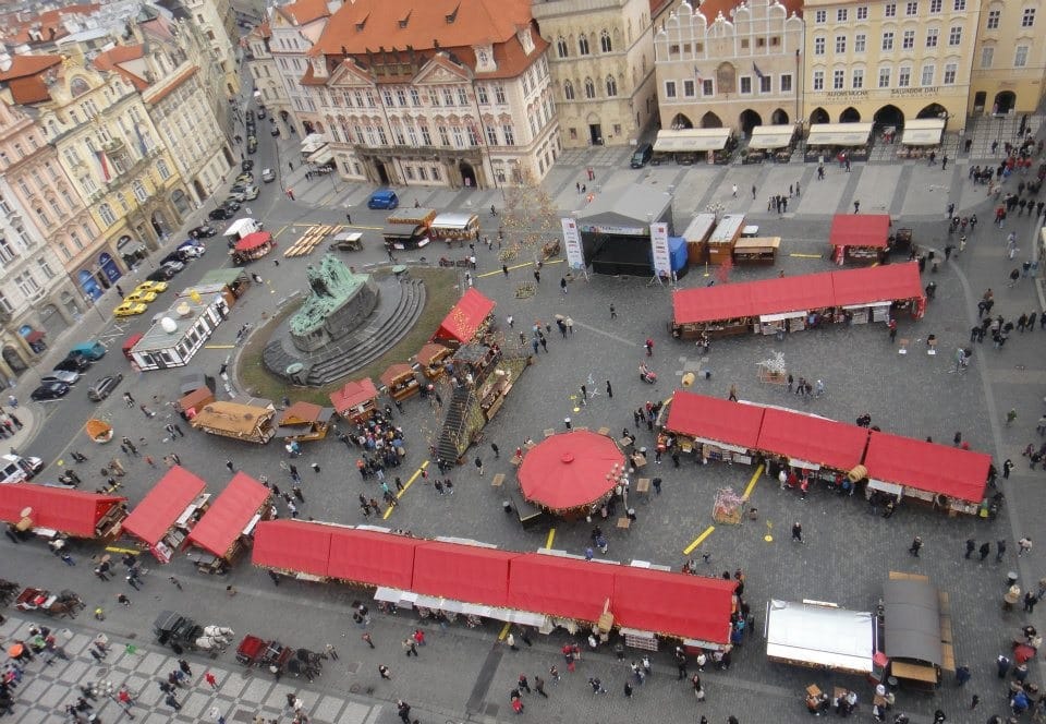 Prague's main square