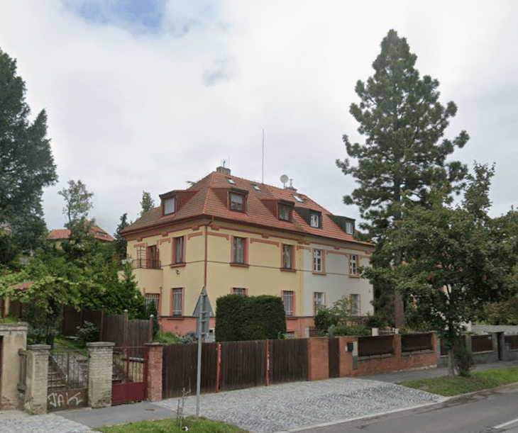 House in the Košíře neighborhood